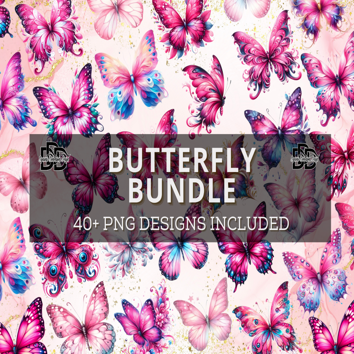 Butterfly Clipart Bundle PNG