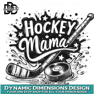 Hockey Mama PNG