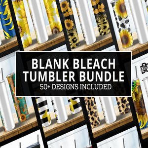Bleached Blank Tumbler Bundle