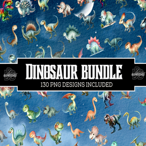 Dinosaur Clipart Bundle PNG