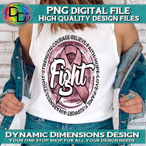 Fight Cancer Awareness PNG