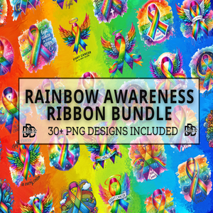 Rainbow Ribbon PNG