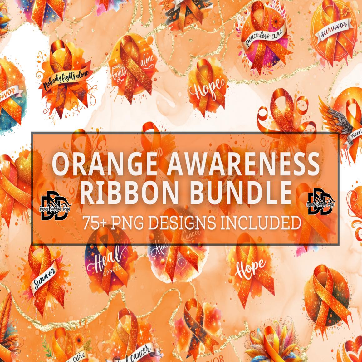 Awareness Ribbon, Orange Bundle