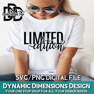 Limited Edition svg, png, instant download, dxf, eps, pdf, jpg, cricut, silhouette, sublimtion, printable