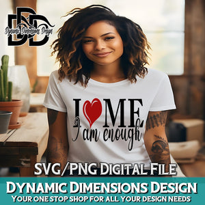 I Love Me svg, png, instant download, dxf, eps, pdf, jpg, cricut, silhouette, sublimtion, printable
