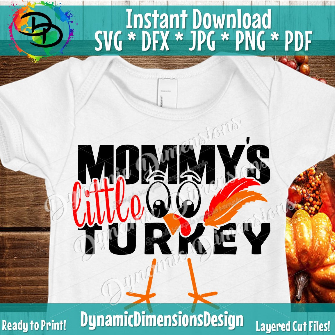 Mommys little turkey