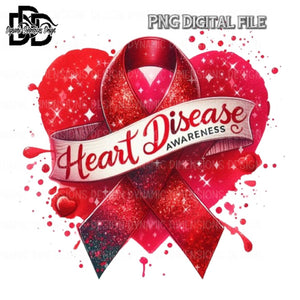 Heart Disease Awareness PNG