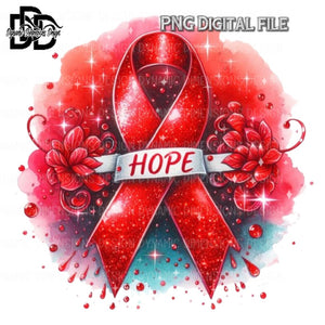 HOPE Heart Disease Awareness PNG