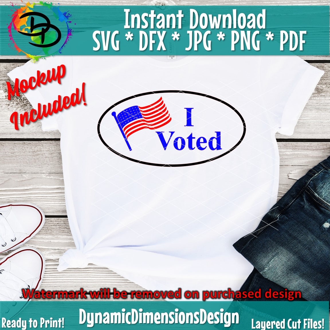 VOTE svg, png, instant download, dxf, eps, pdf, jpg, cricut, silhouette, sublimtion, printable