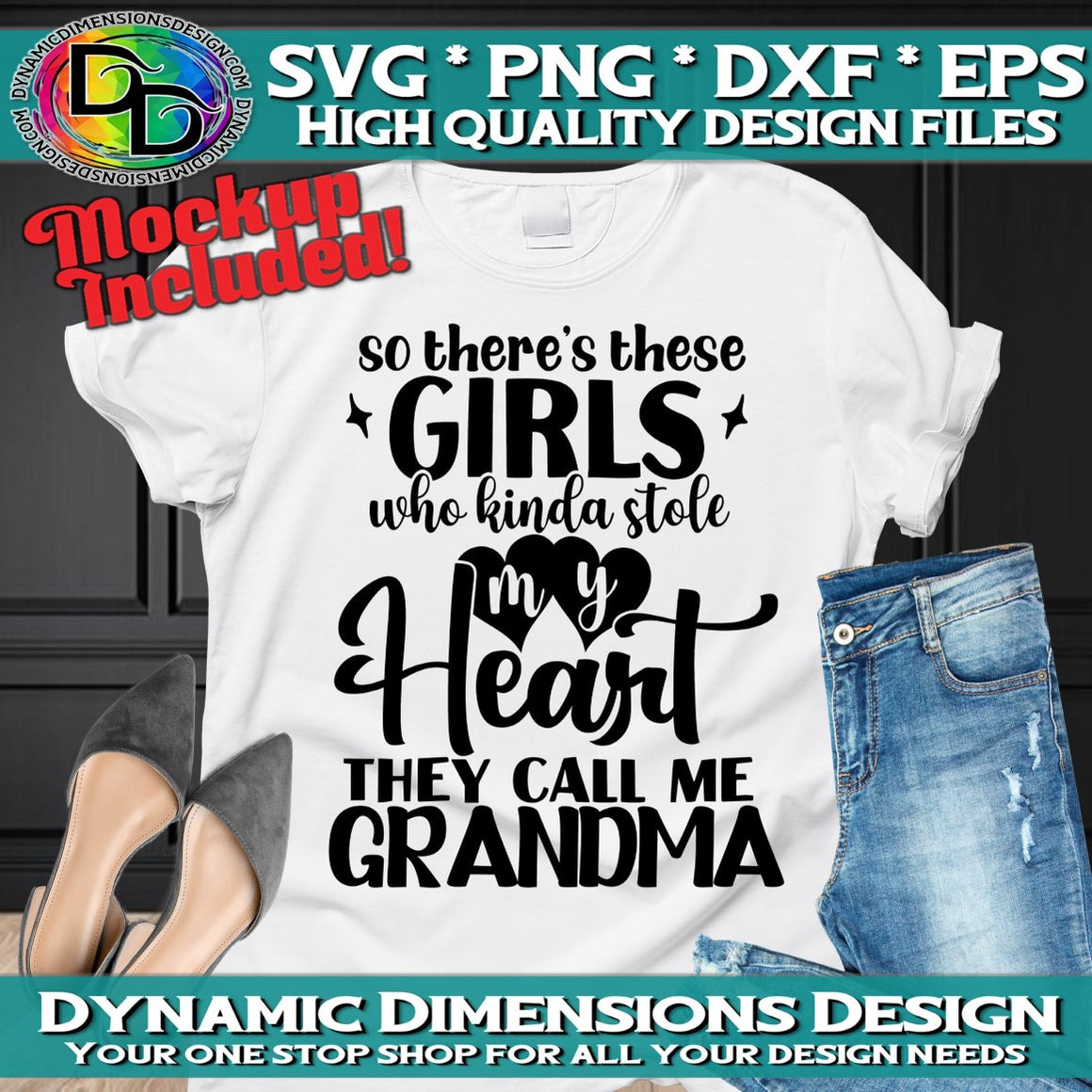 Girls Stole My Heart _ Calls me Grandma svg, png, instant download, dxf, eps, pdf, jpg, cricut, silhouette, sublimtion, printable