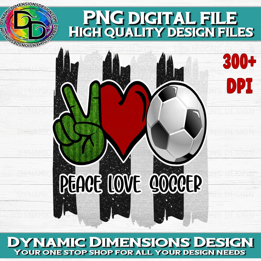 Peace love Soccer svg, png, instant download, dxf, eps, pdf, jpg, cricut, silhouette, sublimtion, printable
