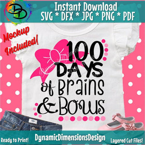 100 Days of brains and bows