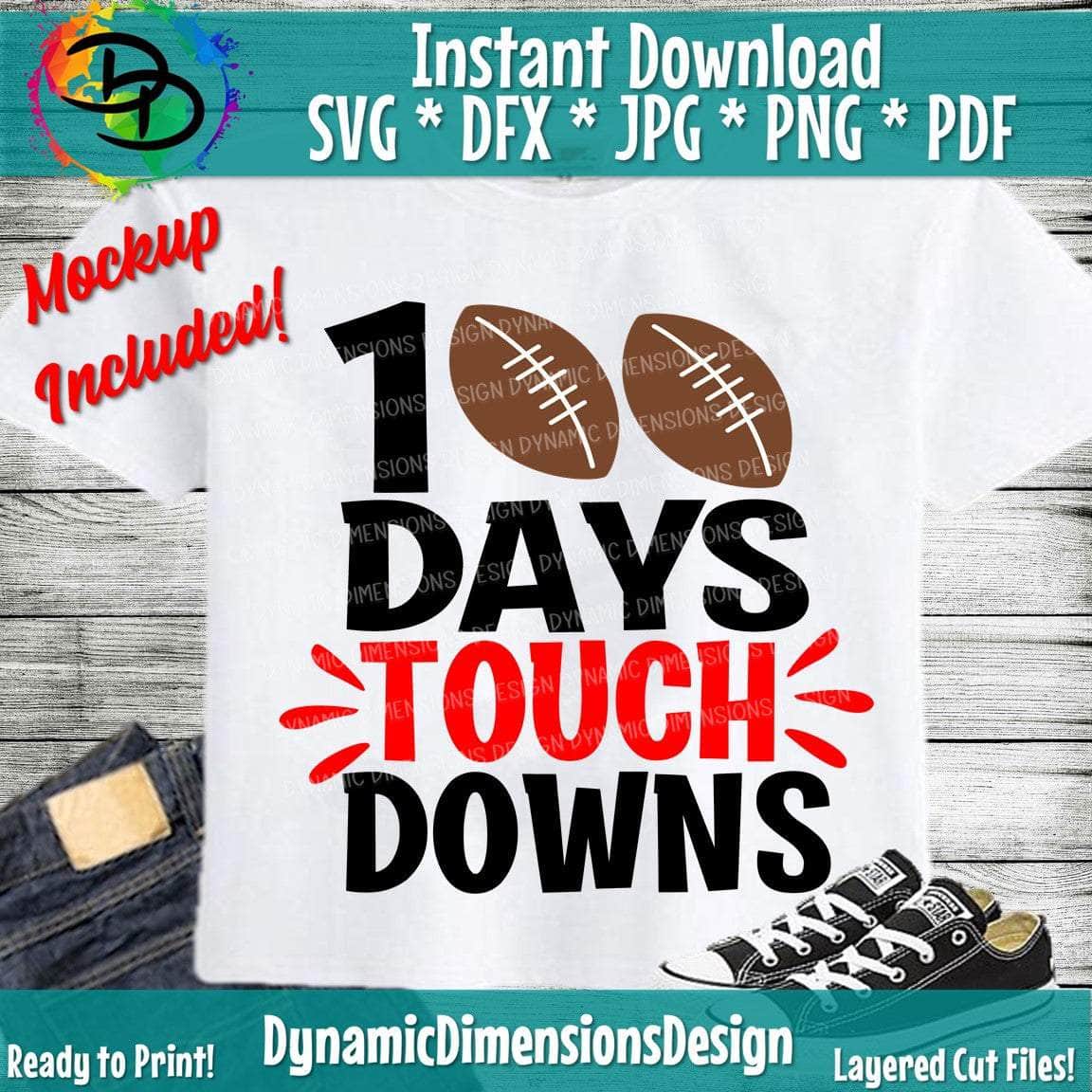 100 Days of Touchdowns