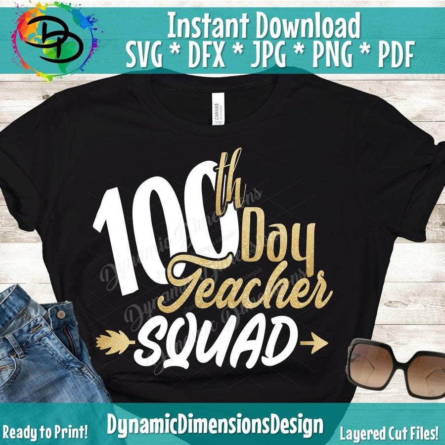 100th Day Teacher Squad
