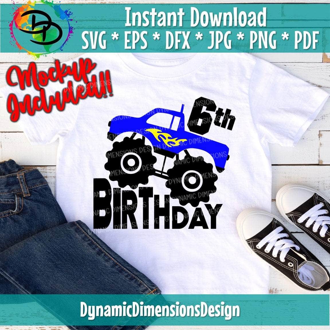 6th Birthday Monster Truck
