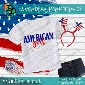 American girl SVG/PNG