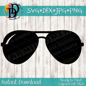 Aviator Sunglasses SVG/PNG