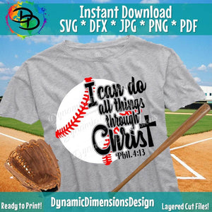 Baseball _ All things through Christ