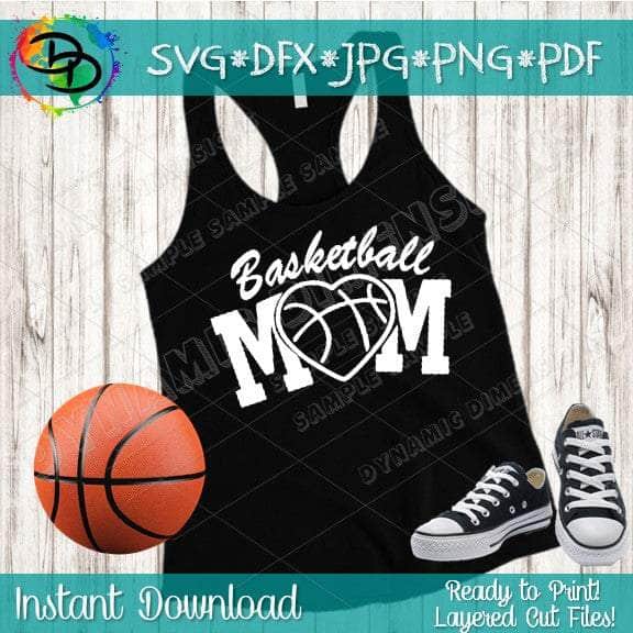 Basketball Mom SVG/PNG