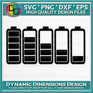 Battery Clipart svg, png, instant download, dxf, eps, pdf, jpg, cricut, silhouette, sublimtion, printable