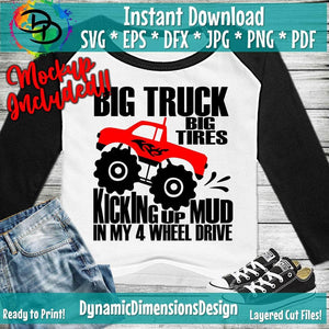 Big Truck Big Tires _ Monster Truck