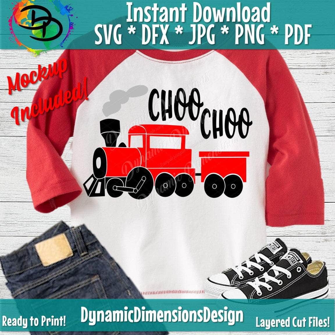 Choo Choo Red Train