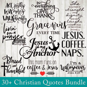 Christian Quotes Bundle