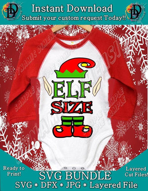 Christmas Elf Size