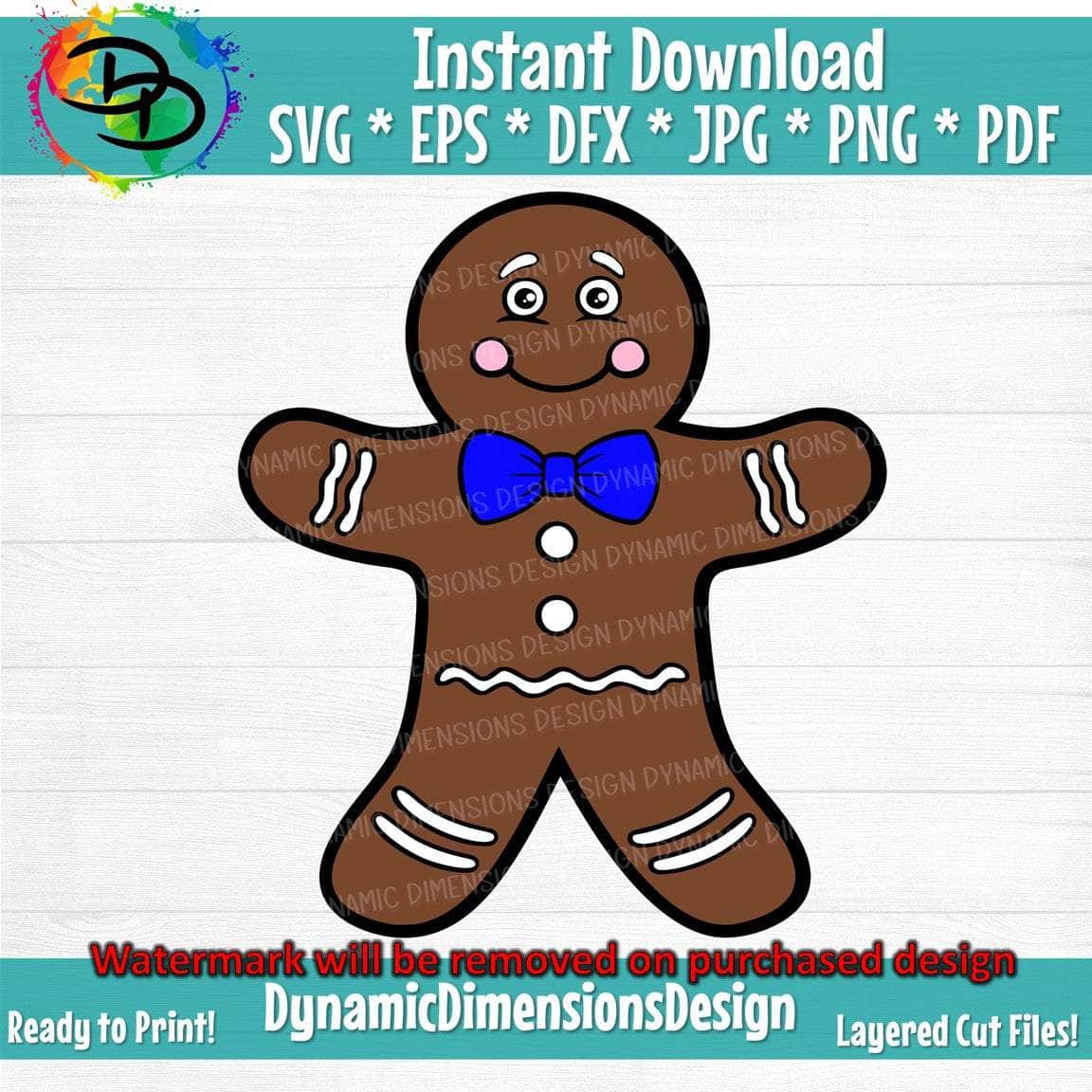 Christmas Gingerbread  Man