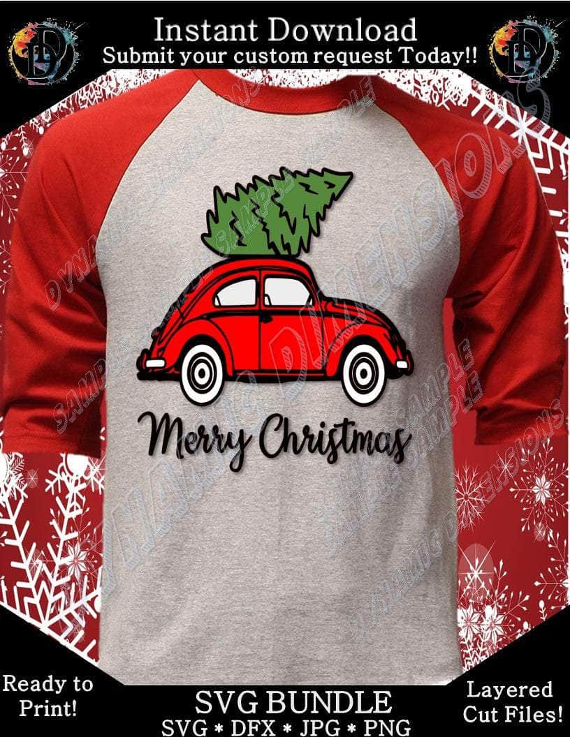 Christmas VW bug