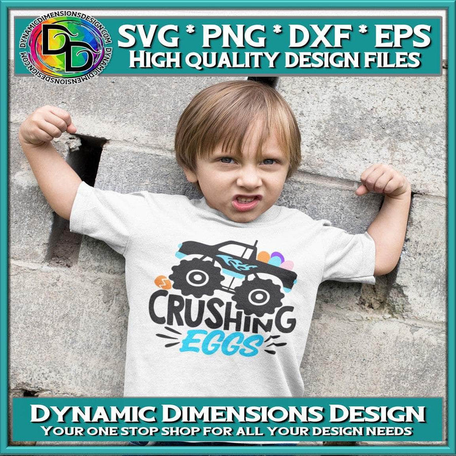 Crushing Eggs Monster truck svg, png, instant download, dxf, eps, pdf, jpg, cricut, silhouette, sublimtion, printable