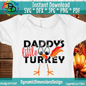 Daddys little turkey