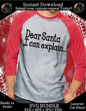 Dear Santa I can explain...