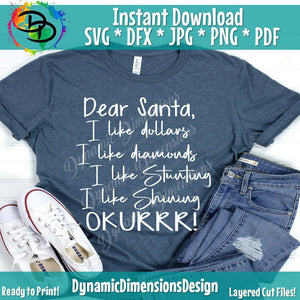 Dear Santa OKURRR