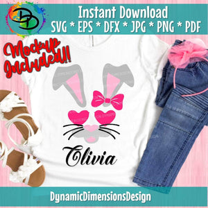 Easter Bunny Personalized Girl