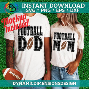Football Mom and Dad