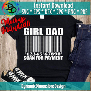 Girl Dad Scan for Payment