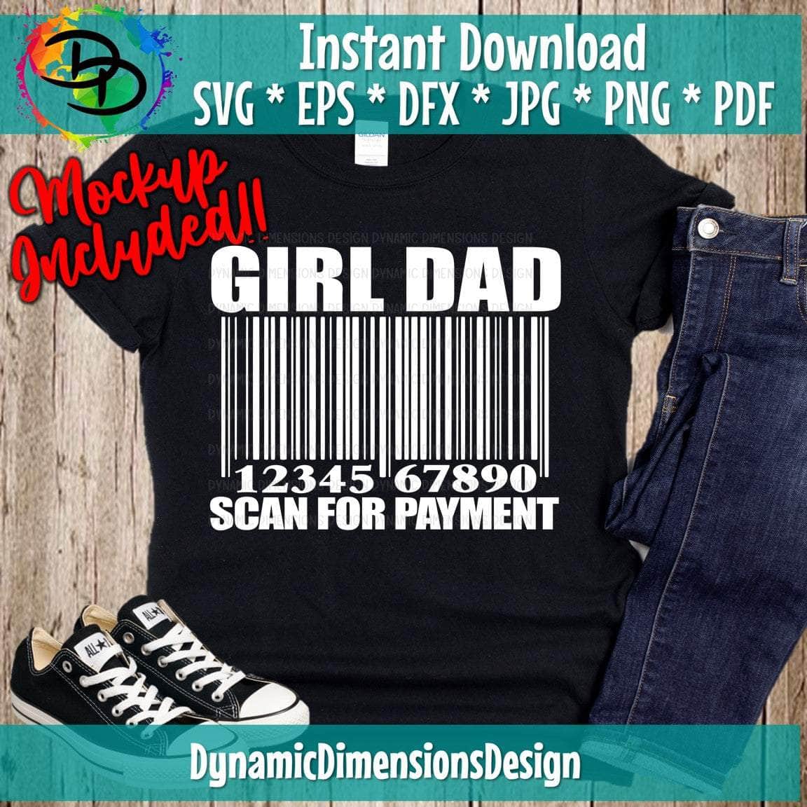 Girl Dad Scan for Payment