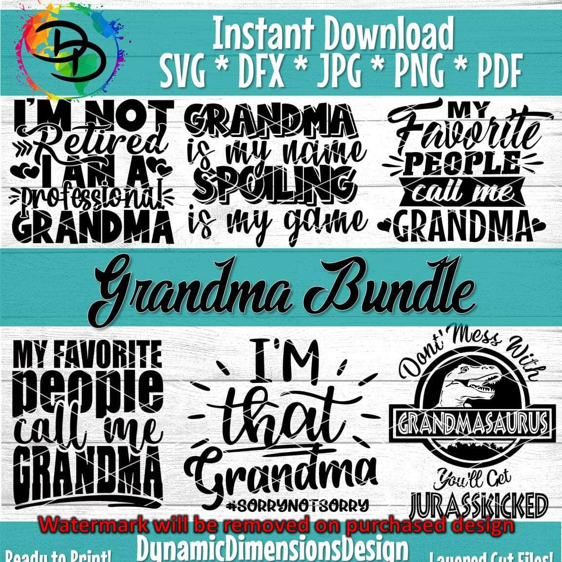 Grandma Bundle SVG/PNG