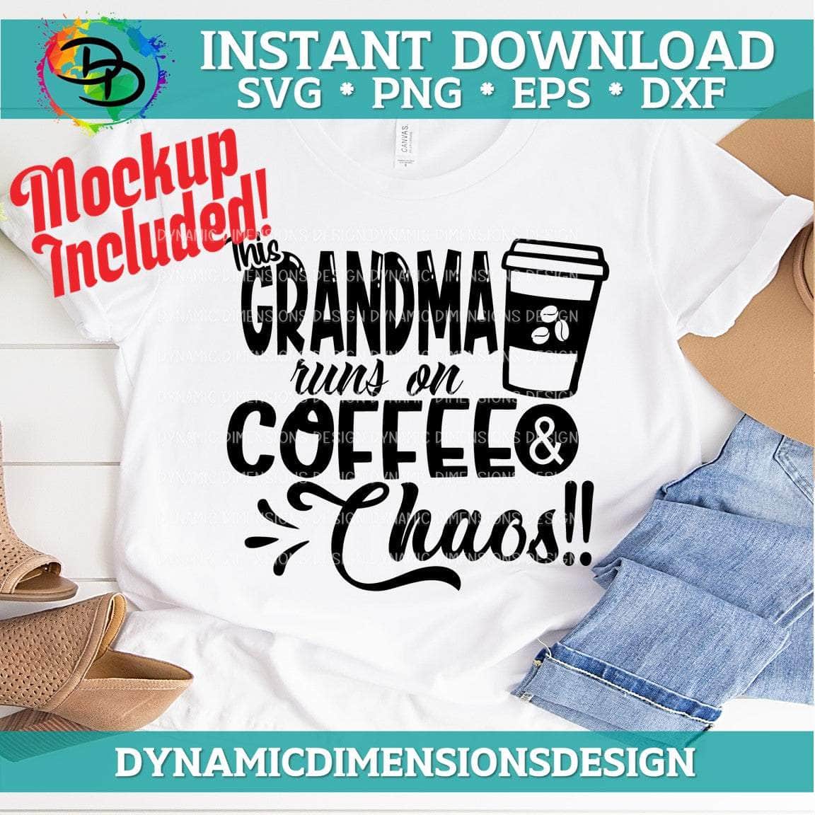 Grandma Runs on Coffee and Chaos