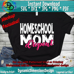 Homeschool Mom Dropout