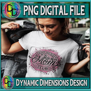 Dynamic Dimensions Sublimation Hot Mess Moms Club PNG sublimation Cricut Cut file