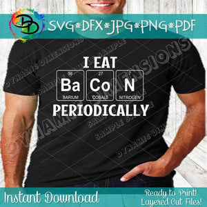I eat bacon periodically