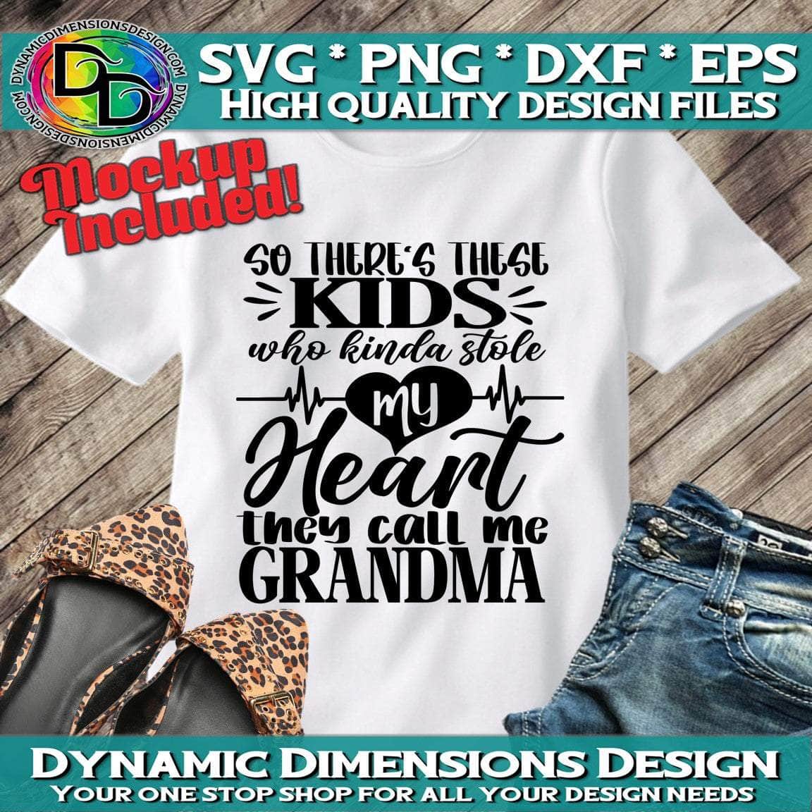 Kids Stole My Heart _ Calls me Grandma svg, png, instant download, dxf, eps, pdf, jpg, cricut, silhouette, sublimtion, printable