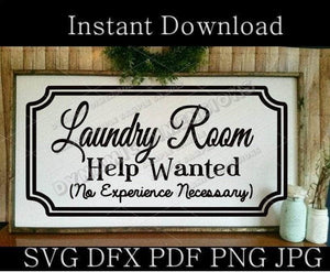 Laundry Room Help Wanted (No Experience Necessary)