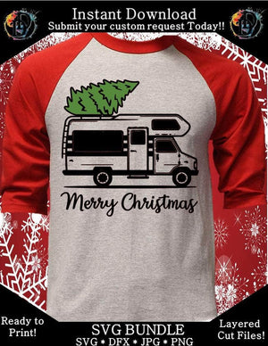 Merry Christmas RV Camper