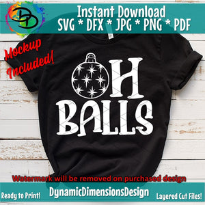 Oh Balls SVG/PNG
