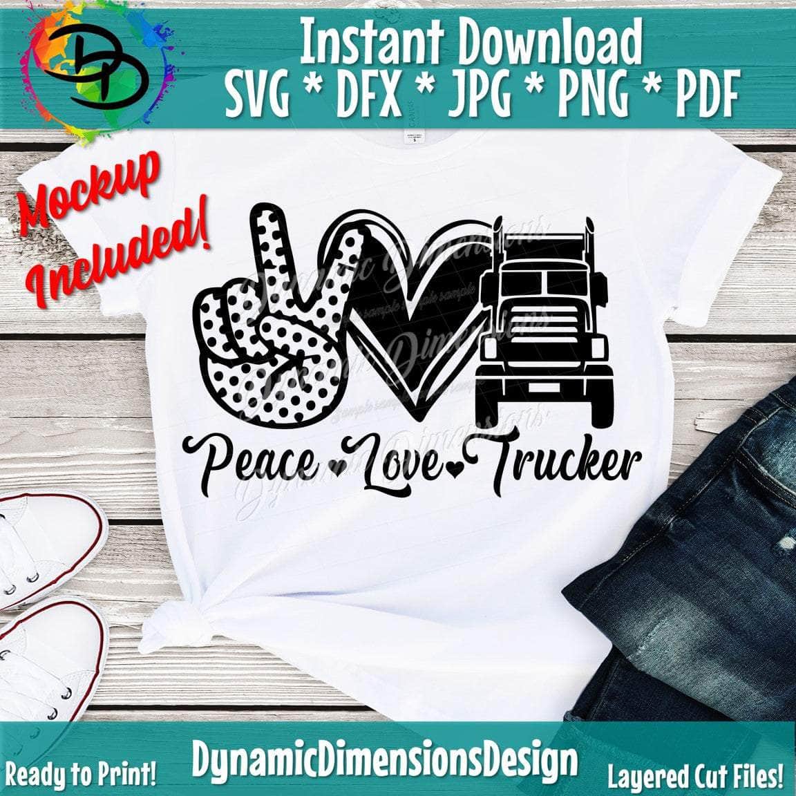 Peace Love Trucker, Truck Driver