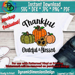 Pumpkin _ Thankful Grateful Blessed
