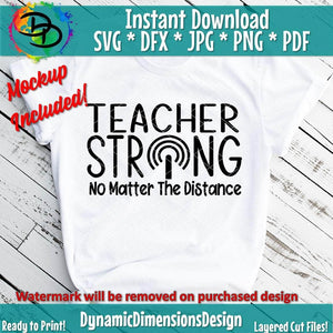 Teacher Strong even from a Distance